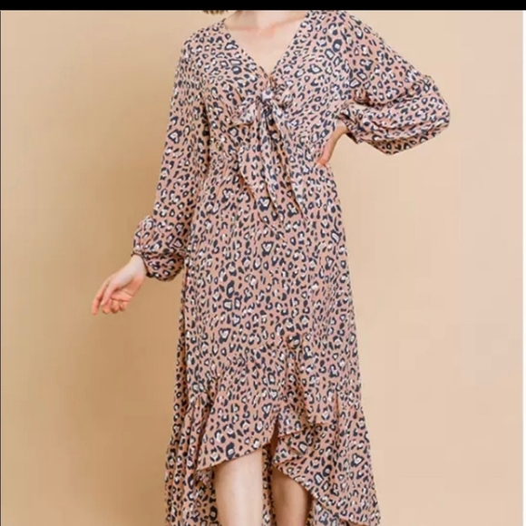 Umgee Dresses & Skirts - Umgee Animal Print Dress